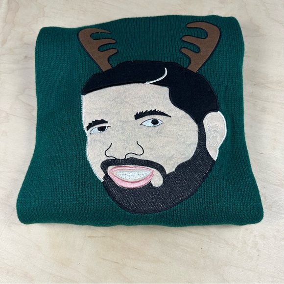 Drake funny Christmas sweater by American stitch - Picture 2 of 8